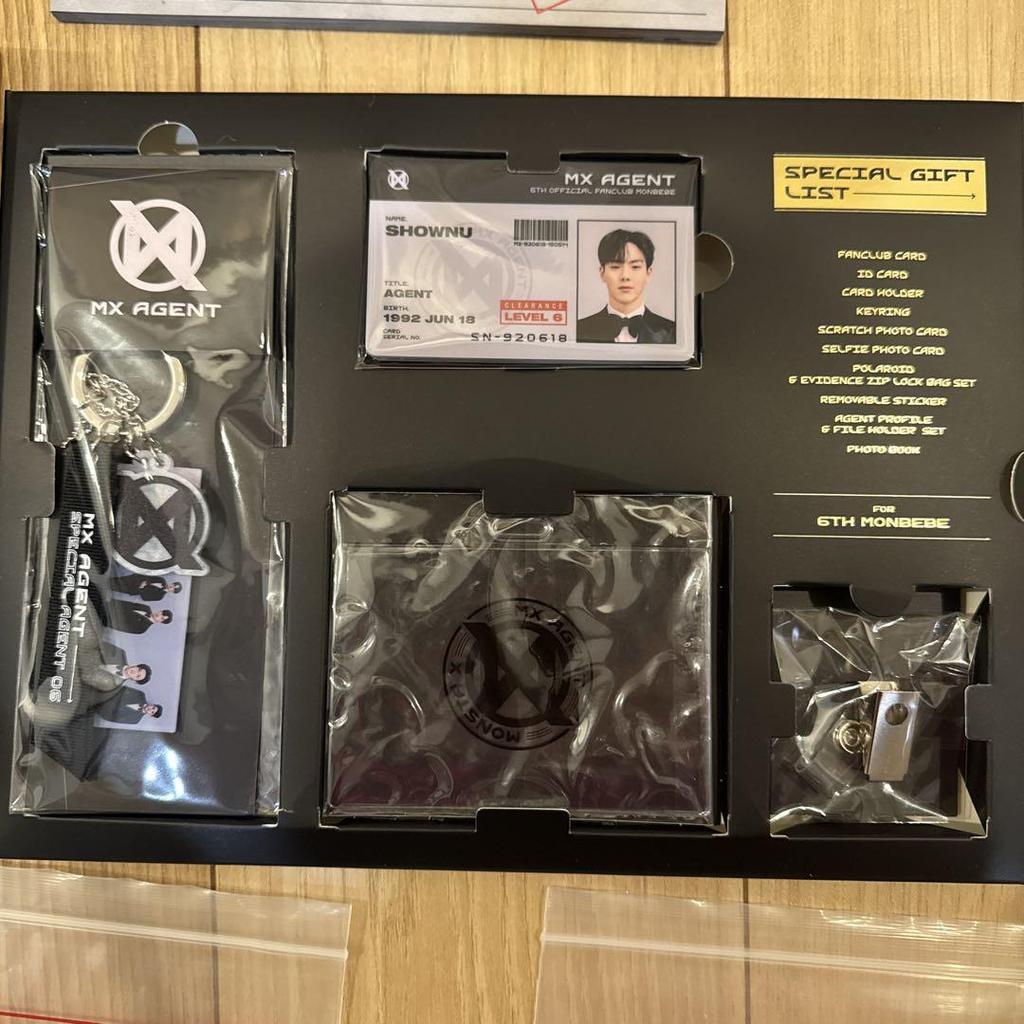 [USED] MONSTA X Korea Official Fan Club Monbebe 6th Generation Kit