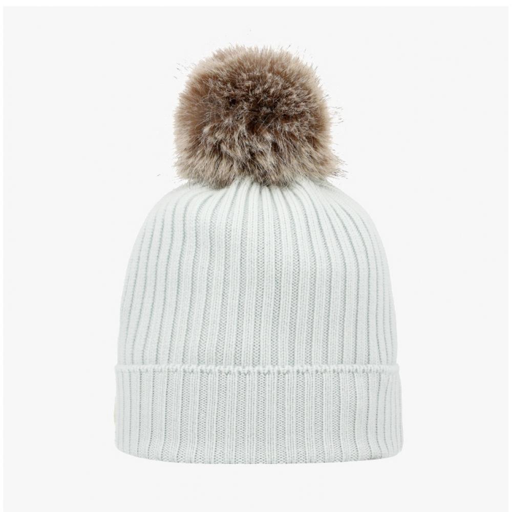 Moncler Pompom Beanie Logo Patch 3b00007 A9327 91z