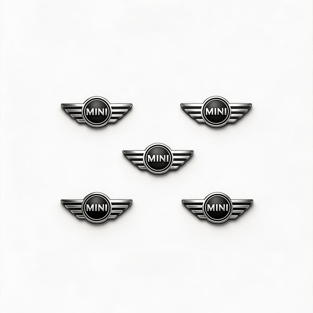 14/18/22MM Car Styling Remote Key Emblem Sticker Accessories For Mini Cooper JCW Works R50 R52 R53 R55 R56 R57 R58 R59 R60 R61 F G2