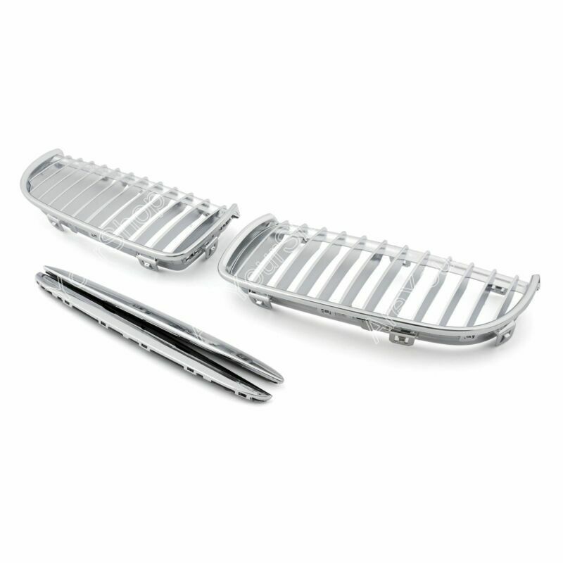 Front Replacement Chrome Kidney Grille for BMW 3 Series E90 E91 M3 2004-2007 Car Racing Grills