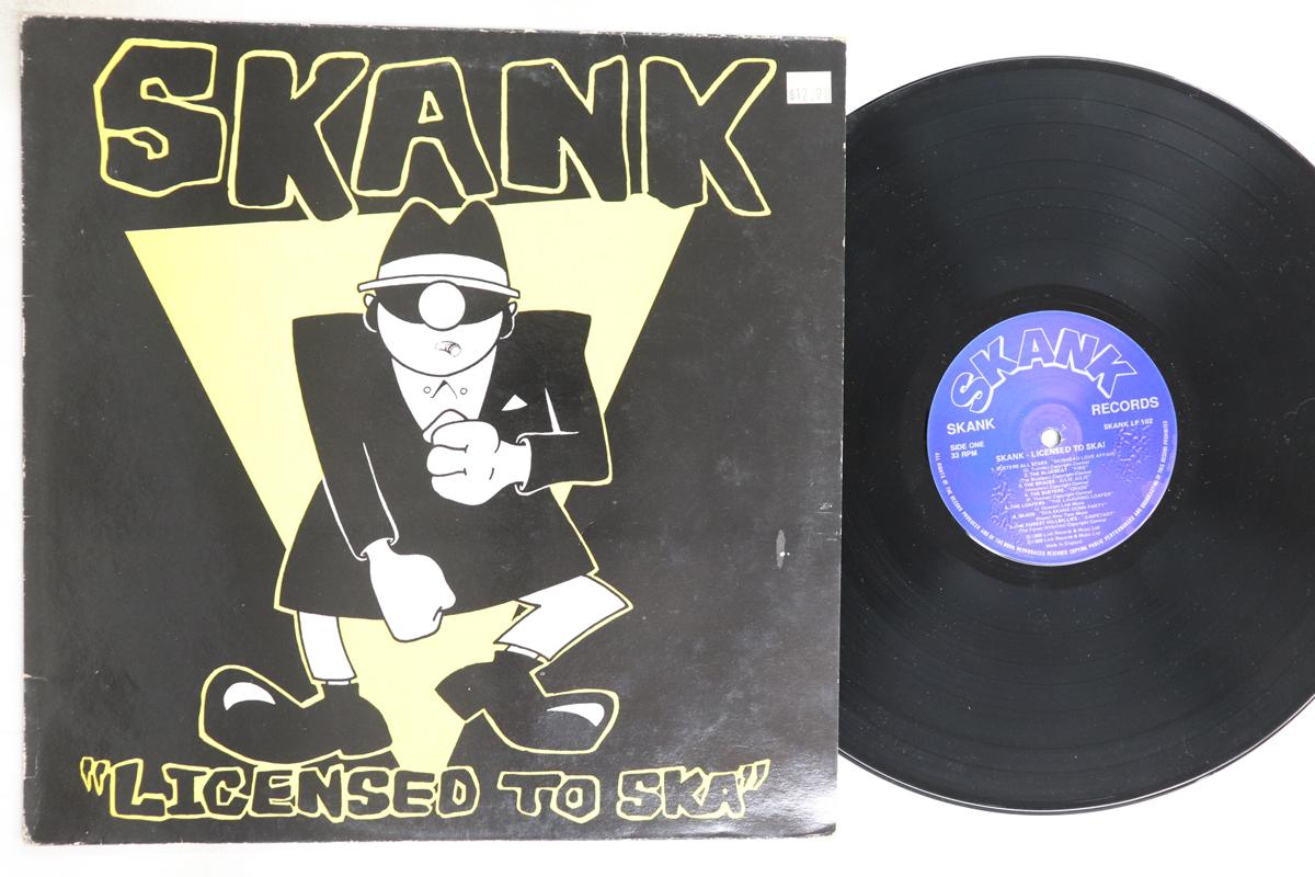 

LP Record VARIOUS - Skank (Licensed To Ska) SKANKLP102 SKANK 1988 UK Rock Used