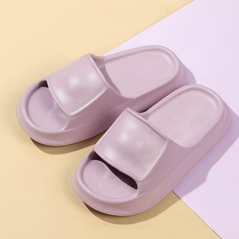 Summer Home Thick-soled Slippers Female Couple Bathroom Bathing Thick Soft Bottom Indoor Wear Sandals and Slippers for Women