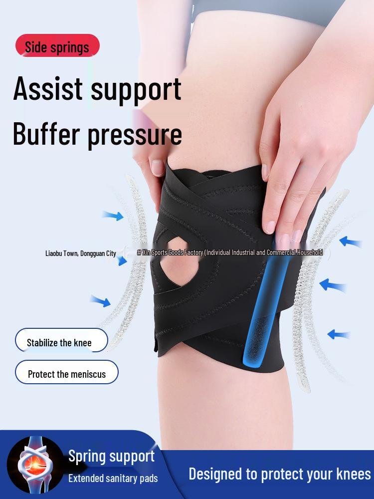 Breathable Patella Knee Brace & Protector for Men and Women - Ideal for Basketball, Running, and Fitness