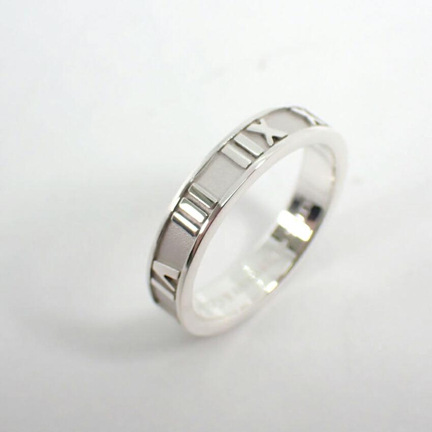[Used] TIFFANY/Tiffany 925 Atlas Ring/No. 11/g456-34