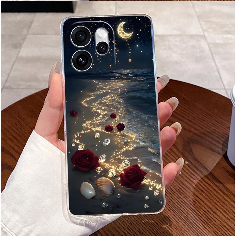 For Oppo Reno 15 Pro Max 5G Case Clear Luxury Cute Love Rabbit Funny TPU Soft Silicone Casing For Oppo Reno 15ProMax Back Cover