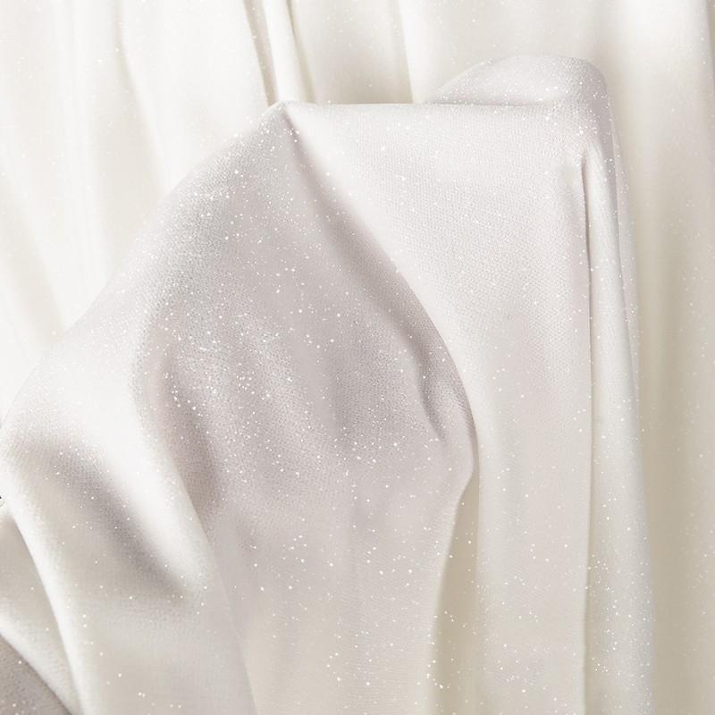 Velvet Fabric Glitter Starry Design Soft Smooth Non-Elastic Shiny Material DIY Sewing Wedding Dresses Banquet Gowns Cheongsam