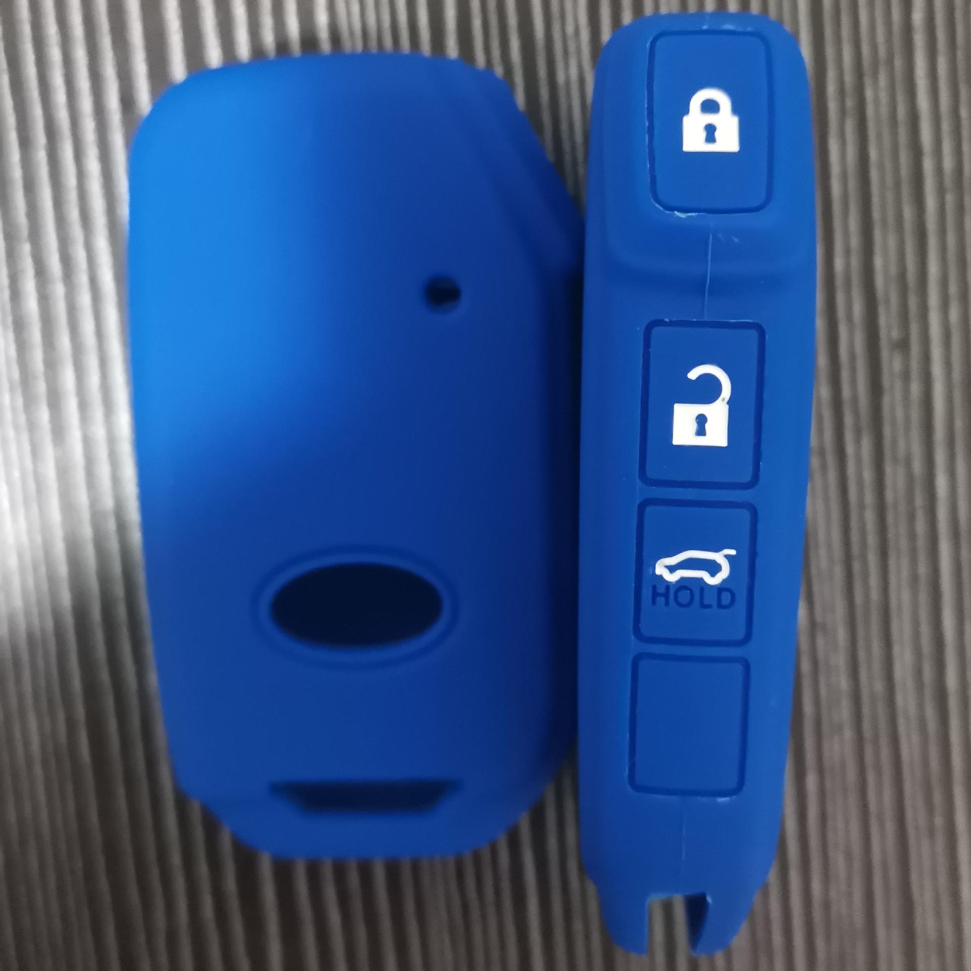 

Чехол для автомобильного ключа для Kia Ceed Soul Sportage Nq5 Niro Cerato Telluride K5 Sorento Seltos kx3 kx1 2022 2021 3buttons -Blue