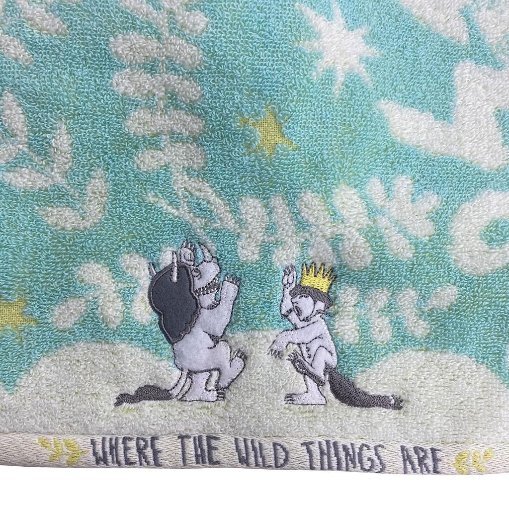 Marushin Face Towel the Wild Things with the Wild Things 4105023800 "Where Are"