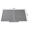 Universal Size Silicone Kitchen Draining Mat Heat Resistant Non-Slip Pad for Dish Drying Counter Dining Table Home