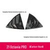 Mustang-Style Rear Window Louvers for 08-24 Octavia - Decorative Air Vent Corner Accessory