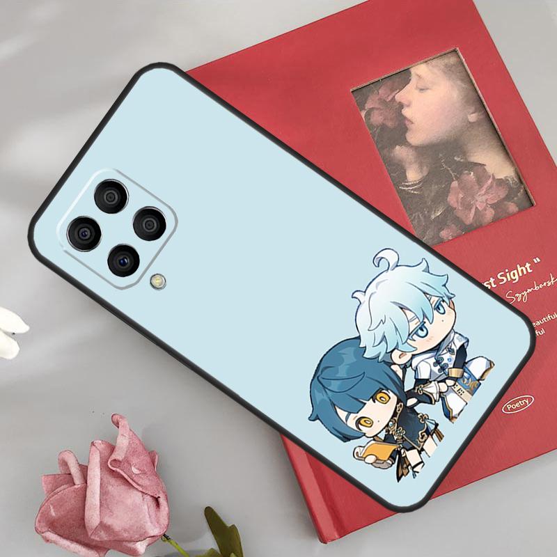 Chongyun Genshin Impact Case For Samsung Galaxy M15 M55 M32 M31 M12 M52 M13 M33 M53 M11 M51 M34 M54 M20 M30s Cover