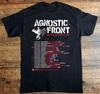 Kolekcja Agnostic Front Last Warning Tour 2025 Koszulka Czarna Wszystkie Rozmiary KK282 Koszulka Unisex