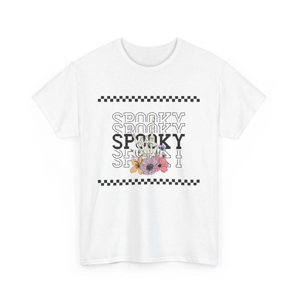 Ghost Costume T-shirt Tops Tees Unisex | Funny Spooky Tee | Easy Halloween Outfit Shirt