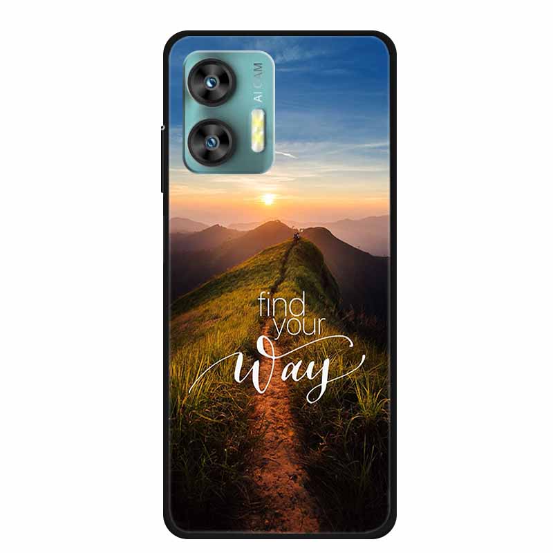 Pro Oukitel C36 C35 Pouzdro Luxusní TPU Měkké Silikonové Pouzdra na Telefon Zadní Kryt pro Oukitel C35 OukitelC36 Nárazuvzdorné Květiny Fundas