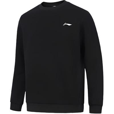 Li Ning Sports Lifestyle Serie Rundhals-Pullover Bequem Vielseitig Schlicht Lässiges Sweatshirt Unisex-Sweatshirt AWDVE37-6