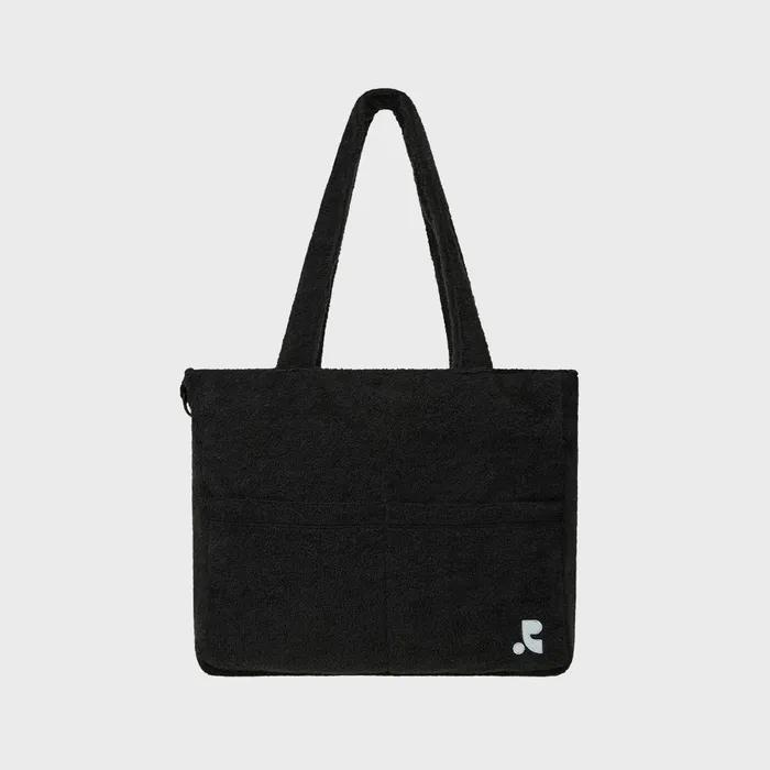 TERRY BEACH BAG (BLACK)