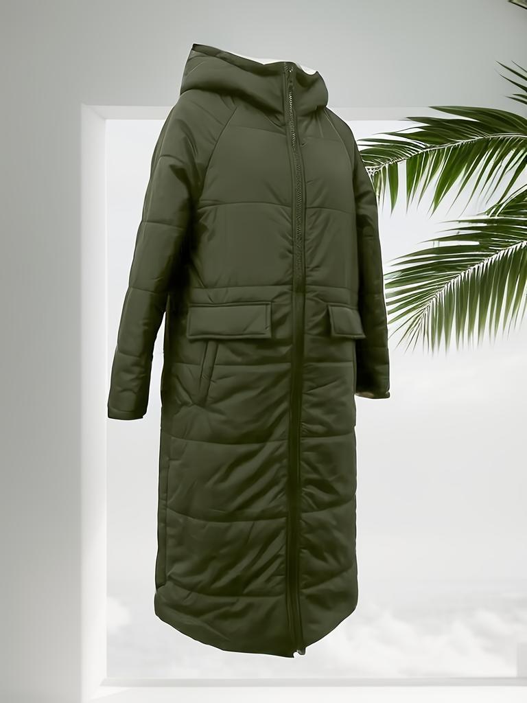 Elegant Long Thick Coat Winter Warm Coat