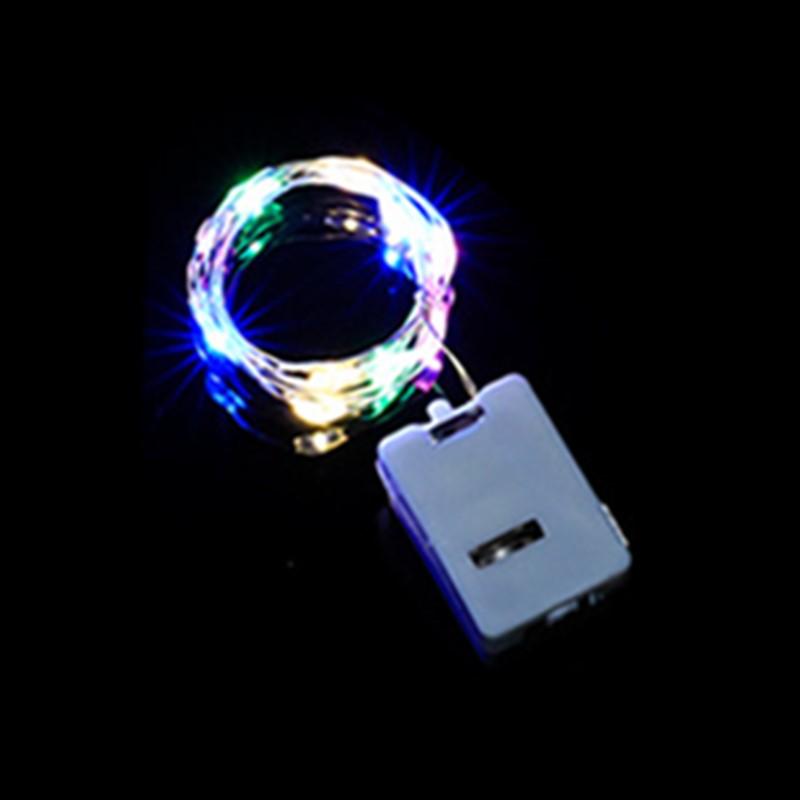 LED Lichterkette Knopfzellen Lichterkette Weihnachten Hochzeit Neujahr Schlafzimmer Wohnzimmer Gartendekoration Girlande