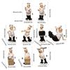 Artistic Miniature Chefs Statue Resin Cooking Craft Figurine Collectible Ornament For Kitchen and Dining Room Display