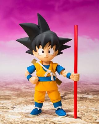 Action Figure - TAMASHII NATIONS - Son Goku (Mini) -DAIMA- - 7.1 Cm - S.H.Figuarts - Official Licence