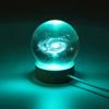 Round with Remote Control Resin Art Home Decoration LED Light Dispaly Base Night Lamp Base Crystal Ball Holder