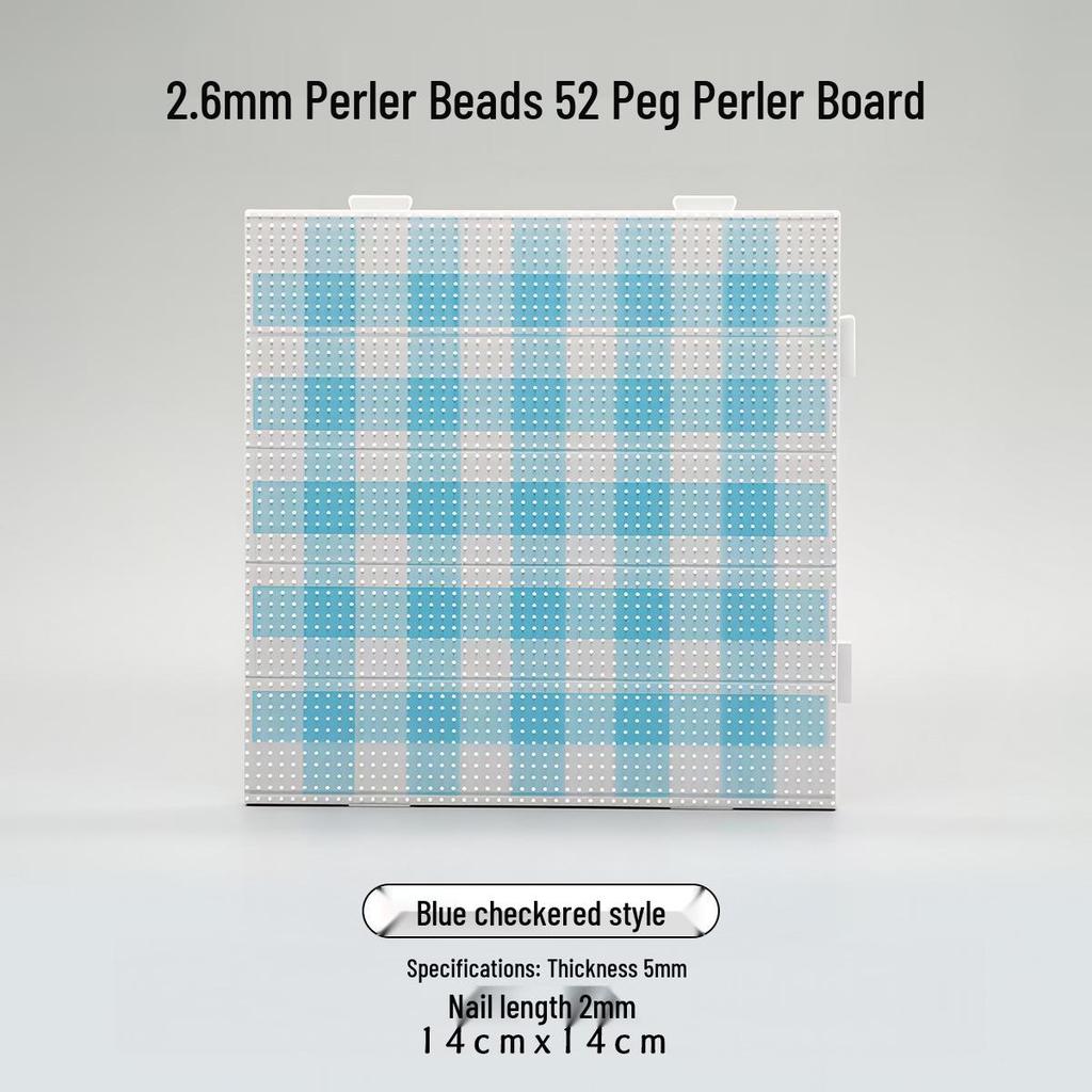 Heat-Resistant 2.6mm Pegboard Nails Set, 104 Pins for Perler Beads Mat Tool