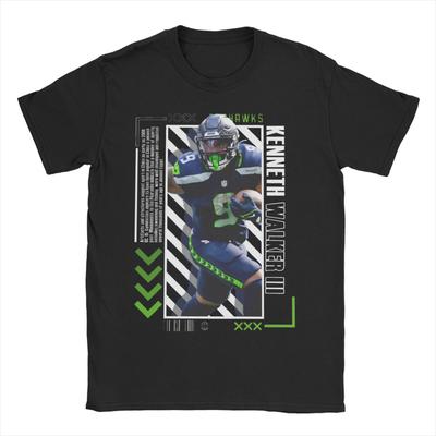 Unisex Women TShirt Kenneth Walker III Football Paper K9 Funny 100 Cotton Tee Shirt Short Sleeve T Shirts O Neck Clothes