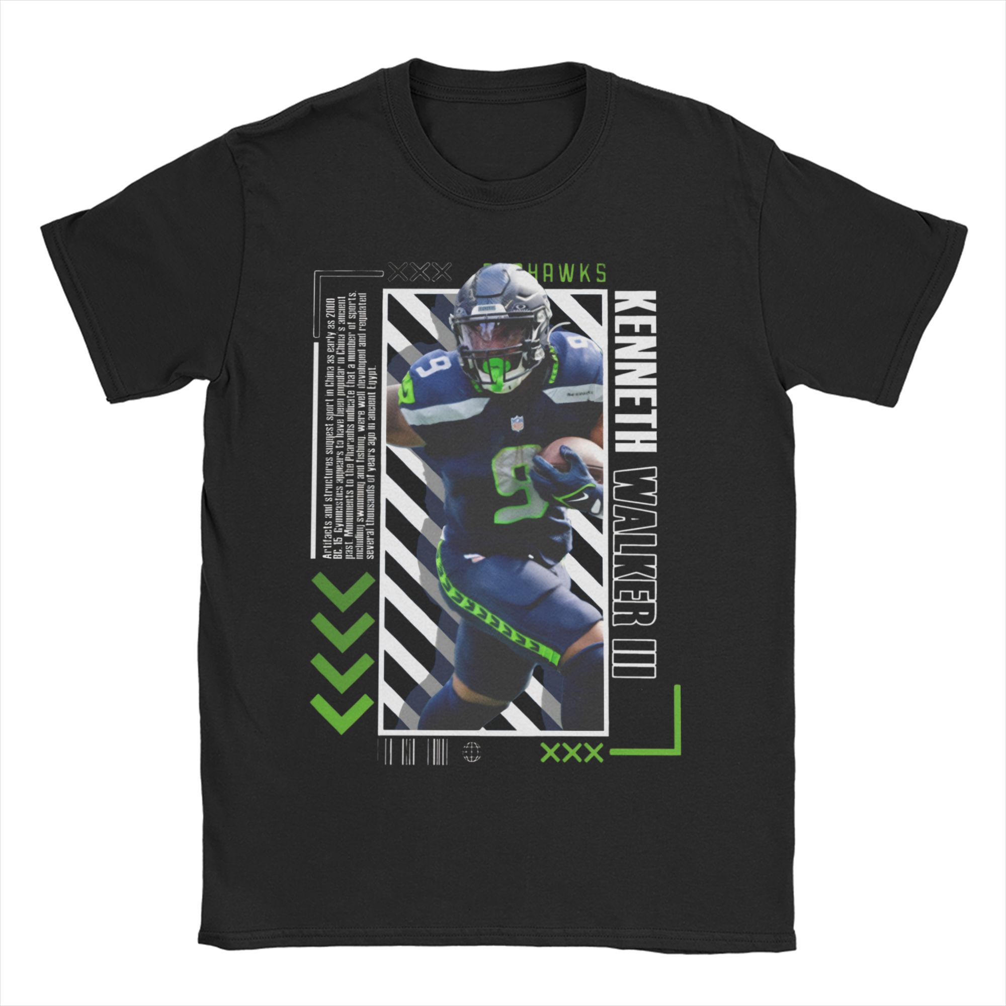 Kenneth Walker Unisex Women T Shirt Creative Tees Short Sleeve Crewneck TShirt Cotton New Arrival Clothing S