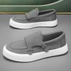Trend Designer Men's Suede Leather Loafter Platform Leisure Monk Strap Shoes Male Walking Dress Wedding Footwear Zapatos Hombre