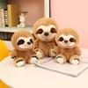 Cute Sitting Sloth Doll Plush Toy Cute Little Sloth Doll Children Soothing Rag Doll Birthday Gift