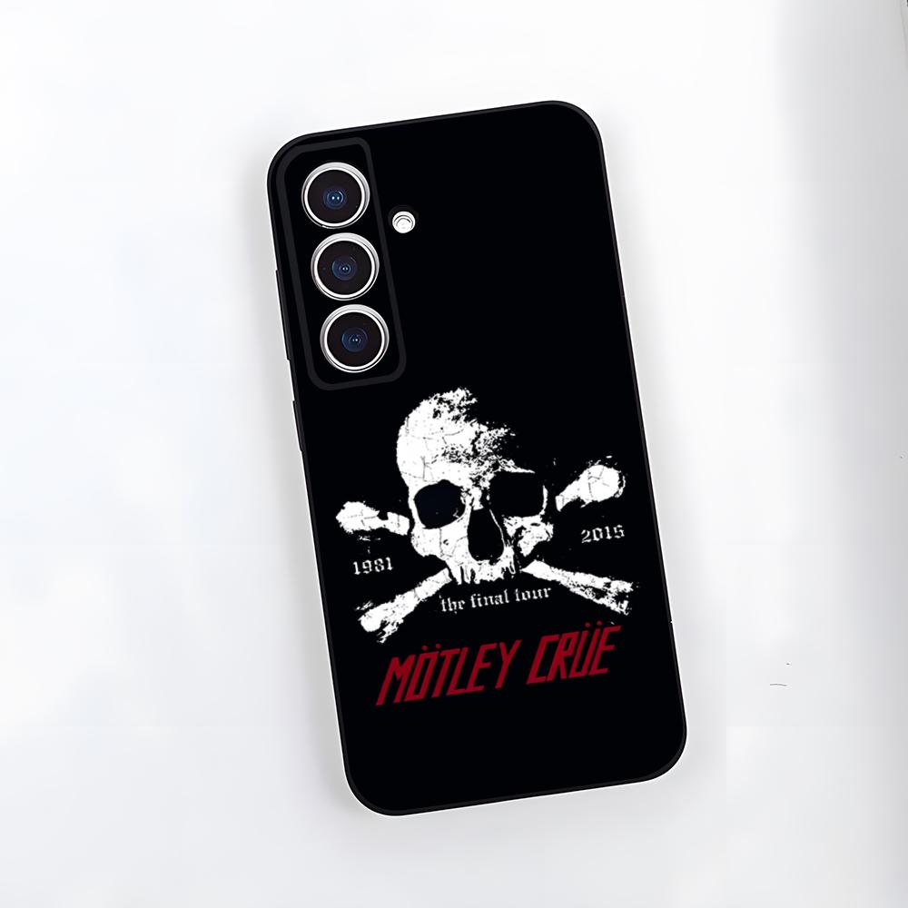 

M-Motley C-Crue Band Phone Case For Samsung S26 S25 Plus S20 S20 Plus S22 Ultra S23 FE S21 Plus S21 Ultra Soft Cover Samsung S26 Plus