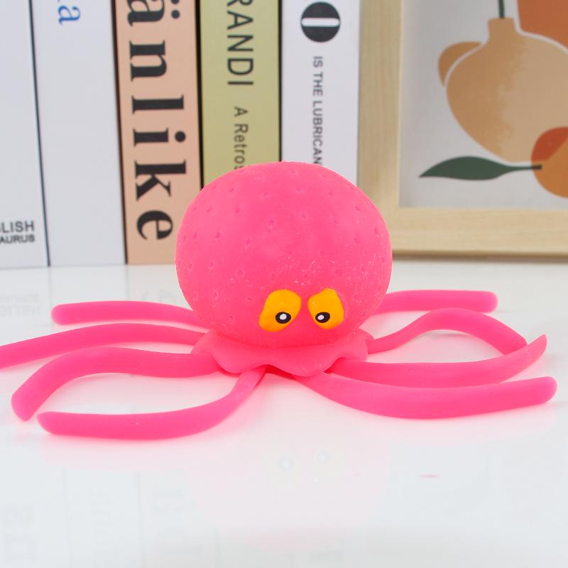 

Octopus Children s Bath and Water Play Decompression Squeeze Toy