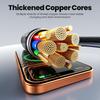 TOOCKI X118C2 1.2m USB-A / USB-C To USB-C / iP 480Mbps Data Cable PD 100W Fast Charging Cable with E-Marker Chip for Laptop Phone