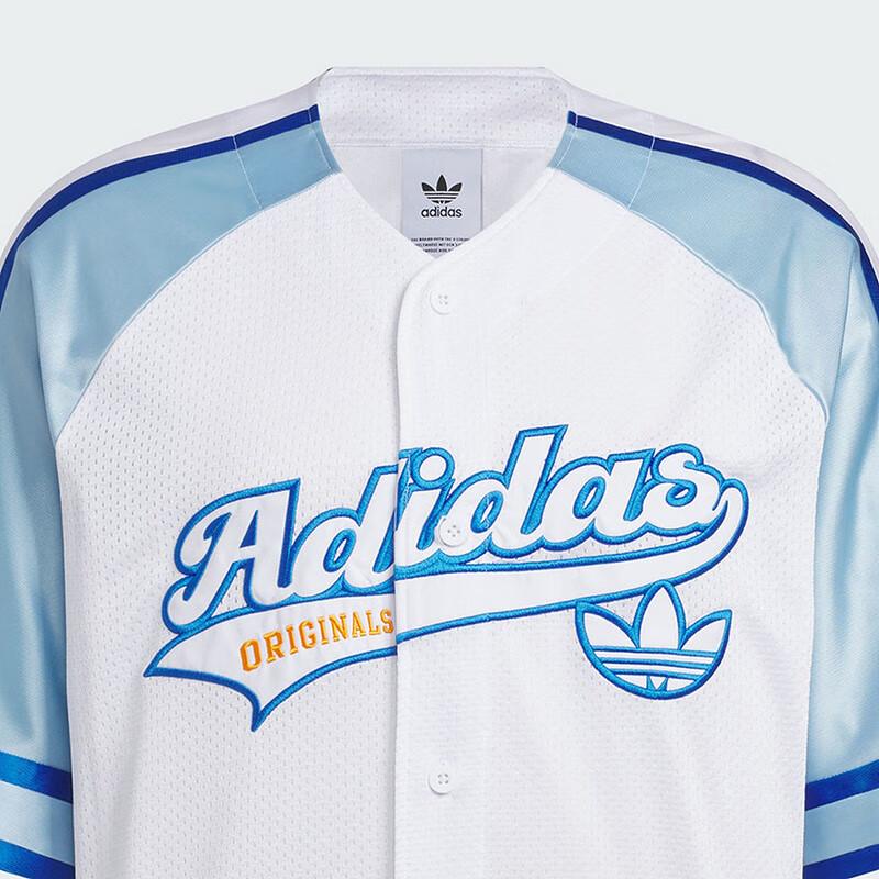Adidas Originals Letter Sports Casual Comfortable Short Sleeve Shirt Men Shirts White JN0768