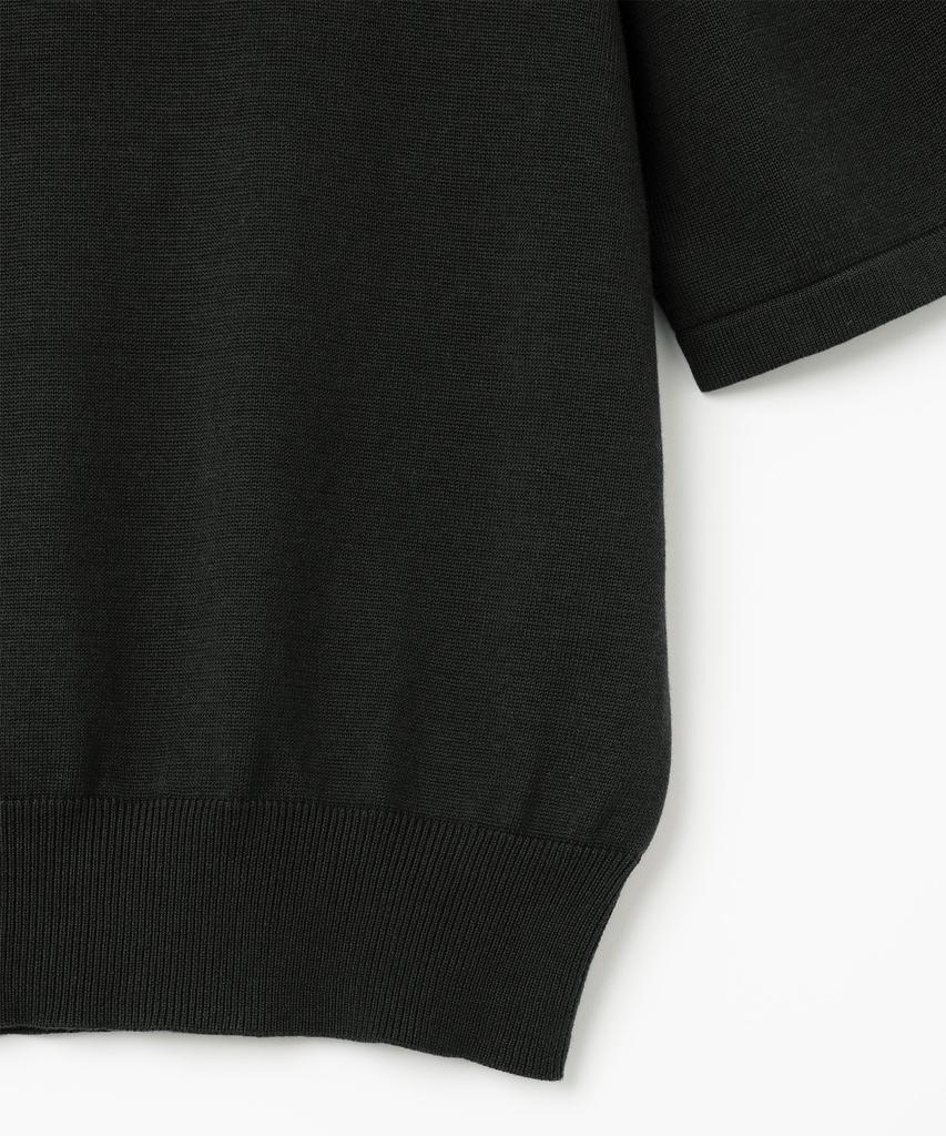 MILLO ARCHIVE Crop Easy Knit [Charcoal]