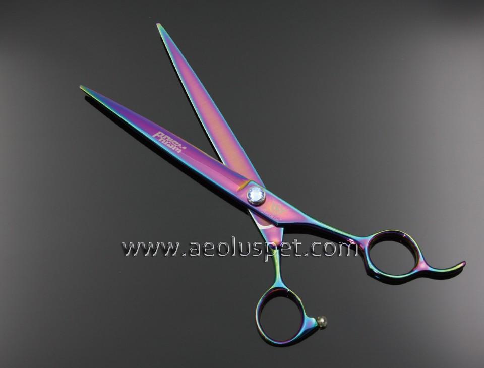 Stainless Steel Pet Hair Removal Straight Shears Japanese Pet Dog Grooming Scissors