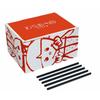 Shibase Kogyo 407 Diamond Straws, Straight, 17cm, 500 Straws, Black