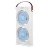 Rechargeable Dual-Head Desktop Cooling Fan for Office and Dorm Use