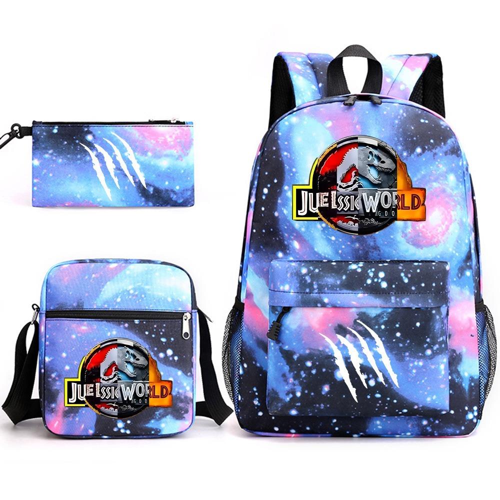 ONE PIECE heat transfer schoolbag primary school student printed backpack large capacity backpack backpack pencil case