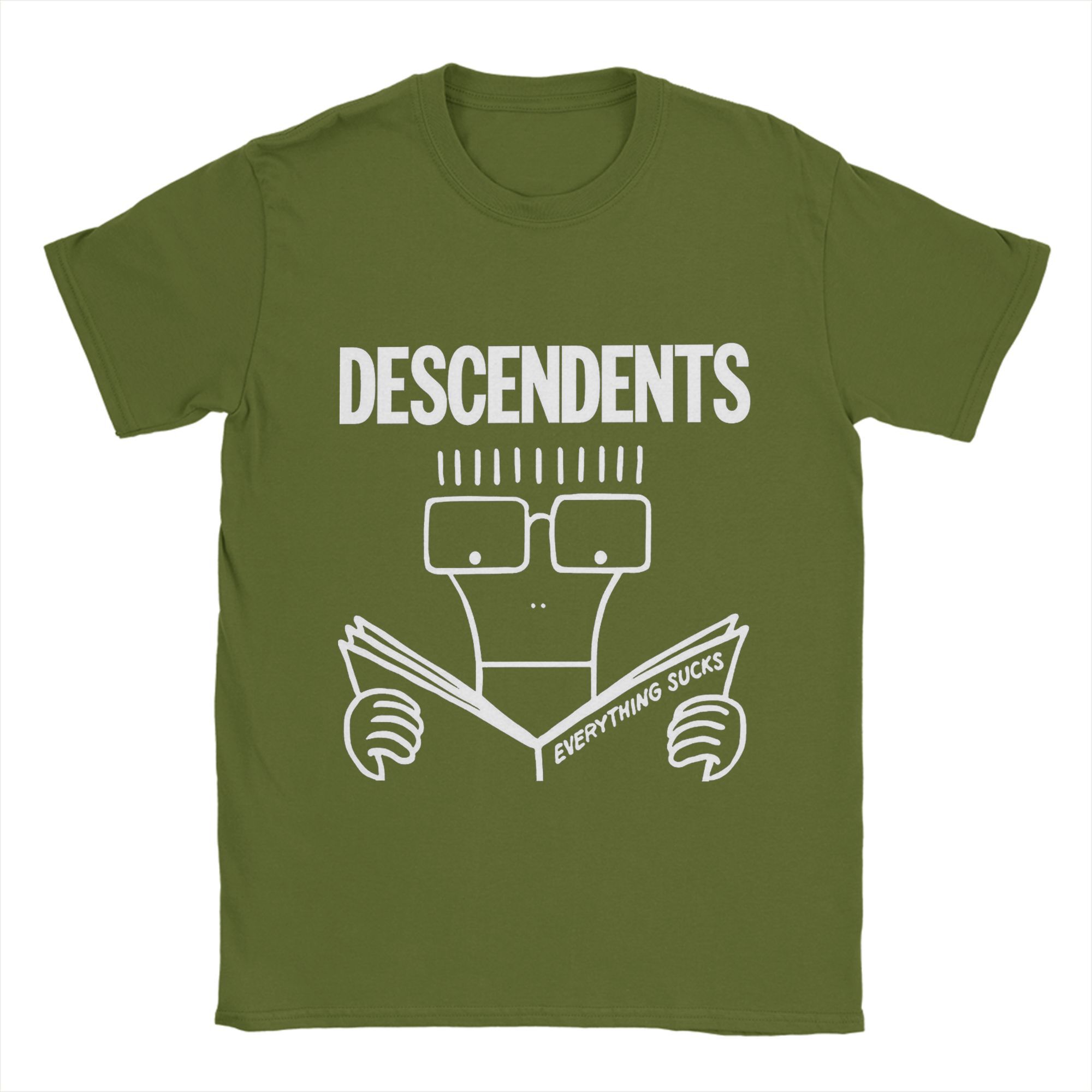 

Descendents Band T Shirt Summer Cotton T Shirts For Men Leisure Design Tshirt Short-Sleeve Aesthetic Tees 4XL