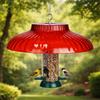 Waterproof Bird Feeder Protective Protector Hanging Bird Feeder Rain Cover  Backyard