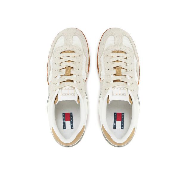 Tommy Jeans кроссовки The Greenwich Mix Media EN0EN02730 бежевый