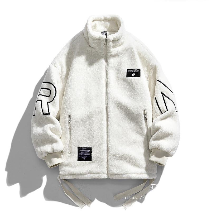 2025 New Lamb Wool Multi-color Fashion Cotton-padded Clothes Korean Version Windproof Thickened Trendy Brand Couple Jacket In Stock