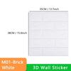 10pcs Thick Wall Sticker Self Adhesive Tiles Floor Stickers Marble Bathroom Ground Wallpapers waterproof PVC Bedroom living Room