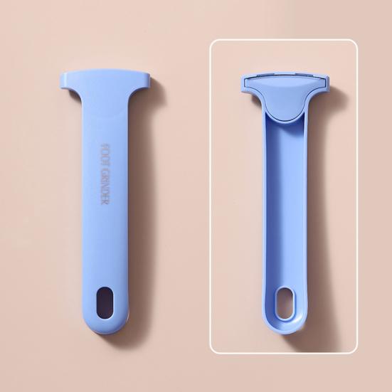 Plastik Pedikür Kazıyıcı Taşınabilir Pedikür Ayak Törpüsü Ölü Deri Topuk Nasır Giderme Aracı Çatlak Topuklar ve Pürüzlü Ayaklar İçin