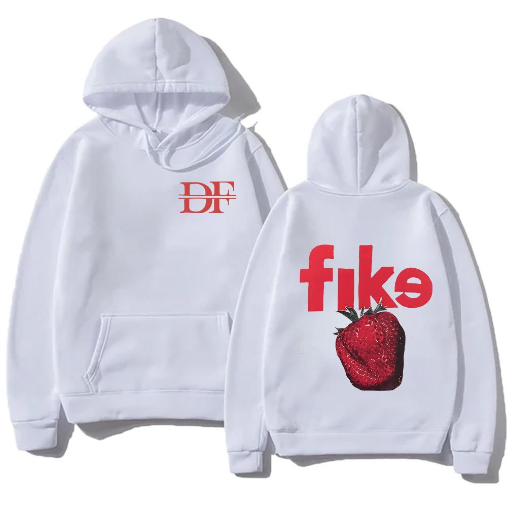 Dominic Fike Strawberry Hoodie Unisex Hiphop Style Sweatshirts  Artist Band Casual Clothes  Alternative Music Concert Tour Hoody