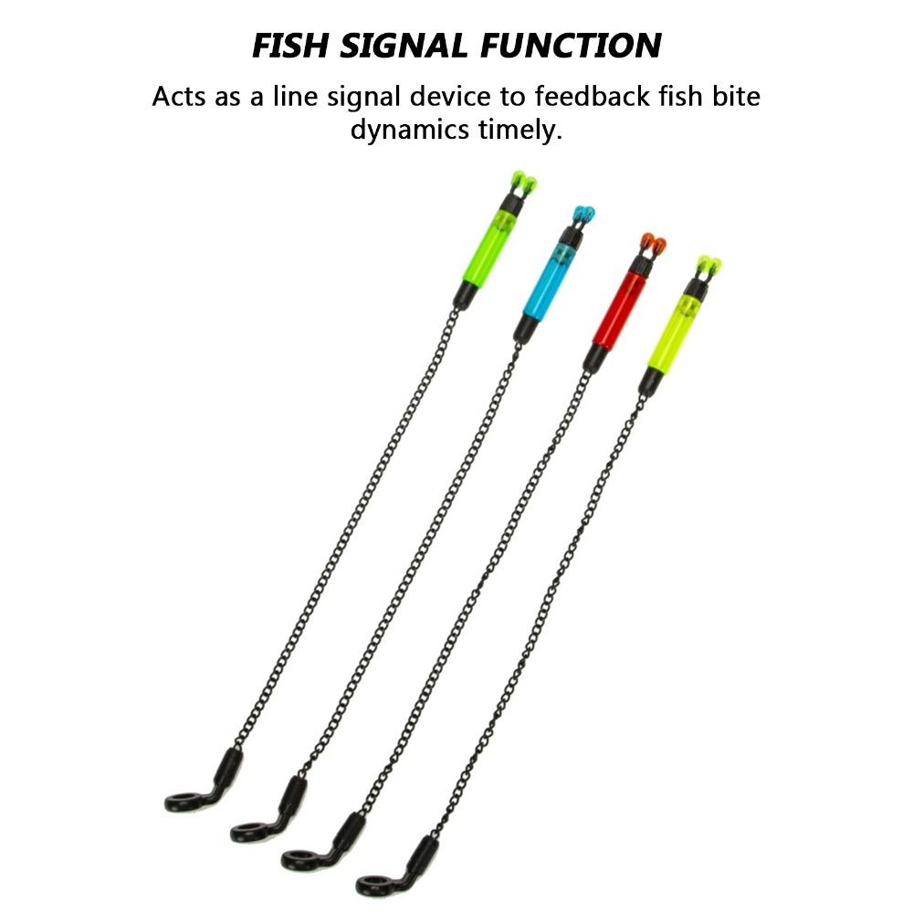4PCS Lightweight Night Fishing Alarm Fishing Swing Bite Alarm For European Carp Fishing