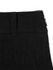 WIDEANGLE Co Crease Lightweight Cargo Culottes L_Black