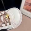 2026 Trendy Kids' Soft Sole Star Sneakers - Versatile Casual White Shoes for Toddlers