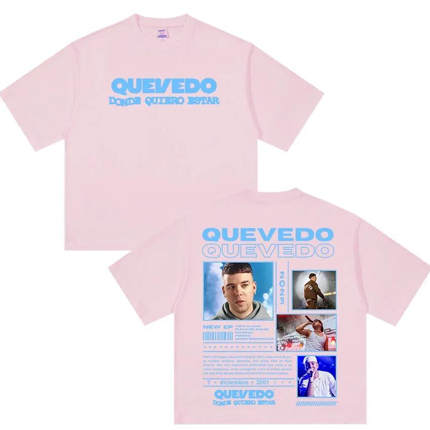 QUEVEDO Geeignet für alle Jahreszeiten Neues Modell Persönlichkeit Kleidung Paare Unisex Oversize T-Shirt hohe Qualität heißes Produkt High-End Luxus